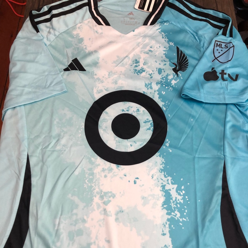 MLS MINNESOTA UNITED FC JERSEY Sz M,L,XL,2X Adidas